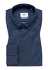 SLIM FIT Soft Luxury Shirt in denim vlakte