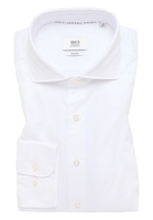 SLIM FIT Soft Luxury Shirt in wit vlakte