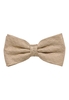 Strikje in beige gestructureerd