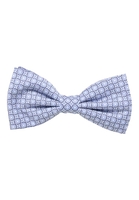 Strikje in blauw gedrukt