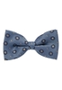 Strikje in blauw gestructureerd