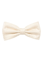 Strikje in crème met patroon
