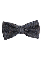 Strikje in donkerblauw met patroon