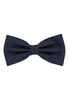 Strikje in navy gestructureerd