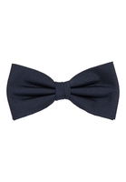 Strikje in navy gestructureerd