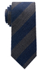 Stropdas in blauw gestructureerd