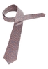 Stropdas in blauw/zwart met patroon