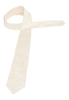 Stropdas in crème met patroon