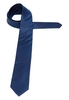 Stropdas in donkerblauw gevlekt