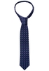 Stropdas in lila met patroon