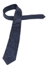 Stropdas in midnight met patroon