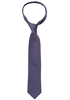 Stropdas in navy/roze gestructureerd