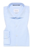 SUPER SLIM Cover Shirt in lyseblå vlakte