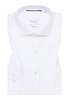 SUPER SLIM Cover Shirt in wit vlakte
