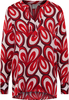 Tuniek in rood gedrukt