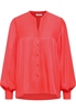 Viscose Shirt Blouse in cayenne vlakte