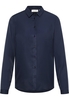Viscose Shirt Blouse in navy vlakte