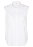 ZONDER MOUW BLOUSE 1863 BY ETERNA - PREMIUM STRETCH WIT UNI