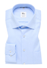 COMFORT FIT Cover Shirt in hellblau unifarben