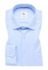 COMFORT FIT Cover Shirt in hellblau unifarben