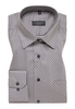 COMFORT FIT Hemd in beige bedruckt