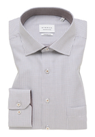 COMFORT FIT Hemd in beige kariert