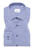COMFORT FIT Hemd in blau bedruckt