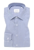 COMFORT FIT Hemd in blau gestreift