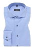 COMFORT FIT Hemd in blau strukturiert