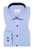 COMFORT FIT Hemd in blau unifarben