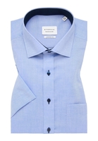 COMFORT FIT Hemd in blau unifarben