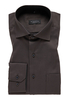 COMFORT FIT Hemd in chestnut unifarben