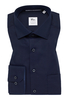 COMFORT FIT Hemd in dunkelblau unifarben