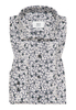 COMFORT FIT Hemd in grau bedruckt