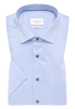 COMFORT FIT Hemd in hellblau bedruckt