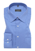 COMFORT FIT Hemd in hellblau bedruckt