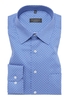 COMFORT FIT Hemd in hellblau bedruckt
