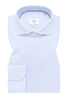 COMFORT FIT Hemd in hellblau gestreift