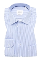 COMFORT FIT Hemd in hellblau gestreift