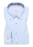 COMFORT FIT Hemd in hellblau unifarben