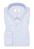 COMFORT FIT Hemd in himmelblau kariert