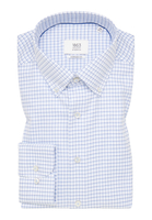 COMFORT FIT Hemd in himmelblau kariert