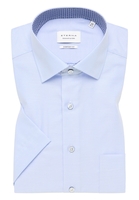 COMFORT FIT Hemd in himmelblau unifarben