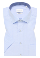 COMFORT FIT Hemd in himmelblau unifarben