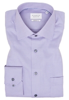 COMFORT FIT Hemd in lavender strukturiert