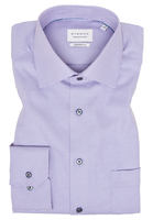 COMFORT FIT Hemd in lavender strukturiert