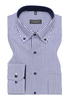 COMFORT FIT Hemd in navy gestreift
