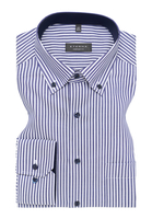 COMFORT FIT Hemd in navy gestreift