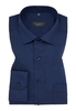 COMFORT FIT Hemd in navy strukturiert