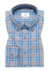 COMFORT FIT Hemd in rauchblau kariert